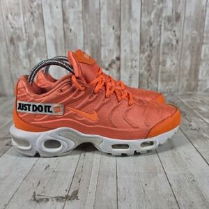 Nike Air Max Plus SE Just Do It Total Orange Womens Running Shoes 862201-800 8